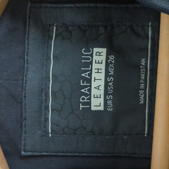 Zara leather jacket size S - Picture 3 of 9